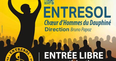 Concert « Entresol – Chœur d’hommes du Dauphiné »